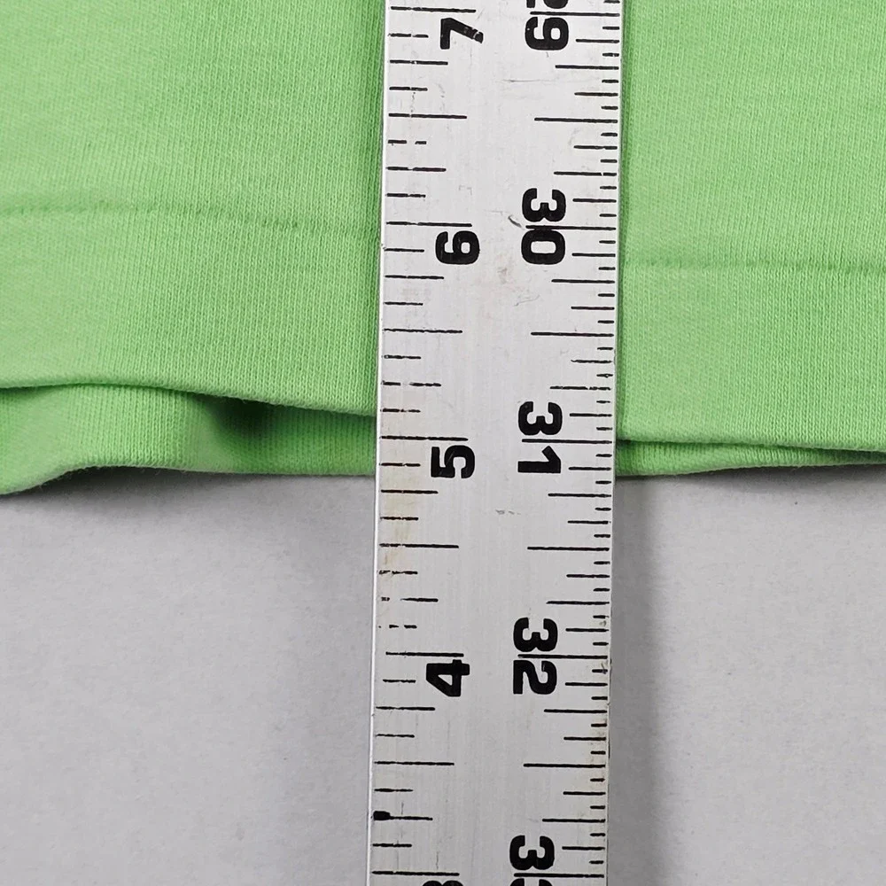 Polo by Ralph Lauren Big 3XB Green Polo Shirt Orange Logo‎ Mens